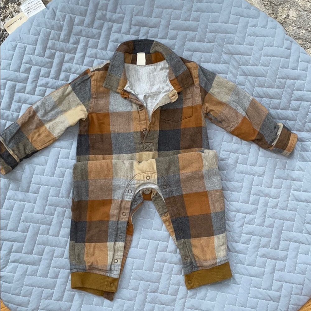 Tucker + Tate Collared Cotton One Piece